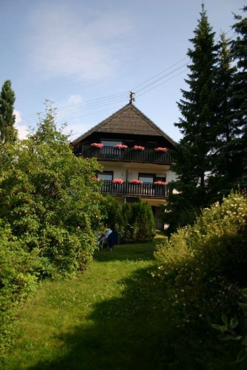 Garten Hotel Garni Pension Mönchklause