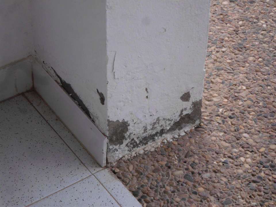 Vor dem Apartement Apartamentos Guacimeta