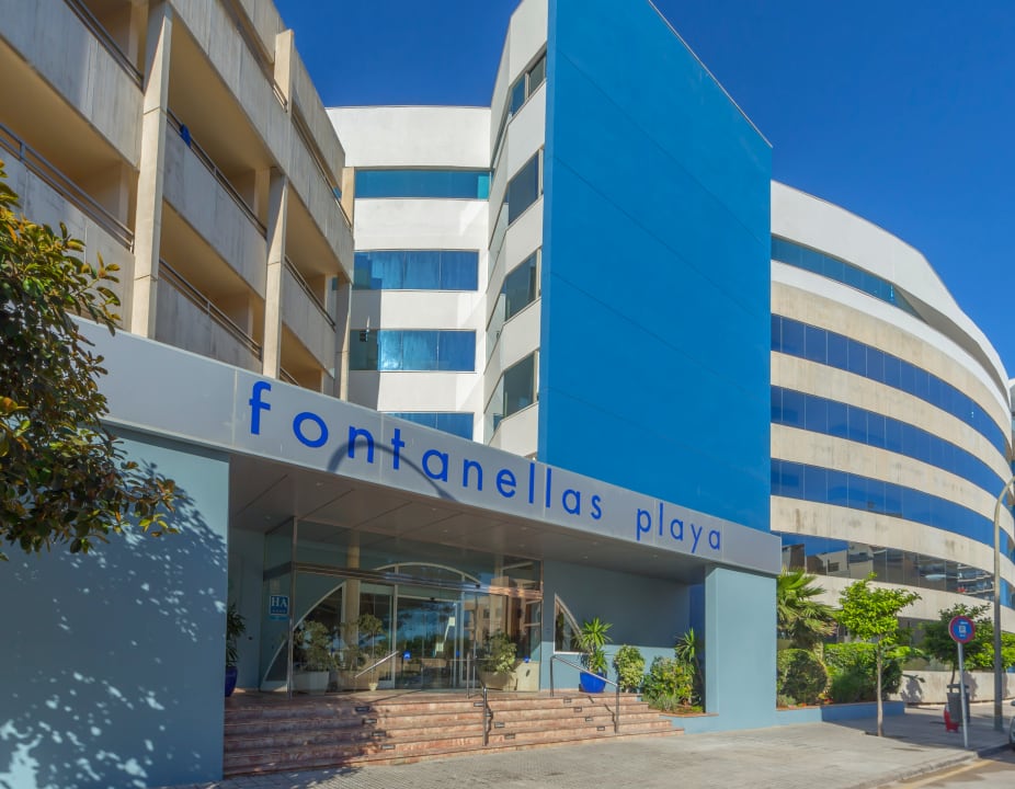 Außenansicht Aparthotel Fontanellas Playa