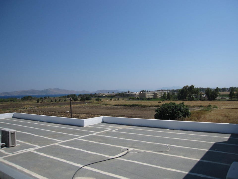 Blick vom 3. Stock ins platte Land TUI BLUE Palazzo del Mare