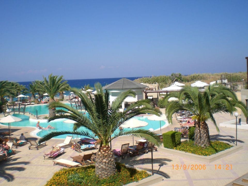 Blick vom Balkon D'Andrea Mare Beach Hotel