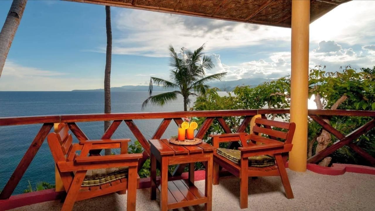 View from the Bungalow Sunset Dive Resort