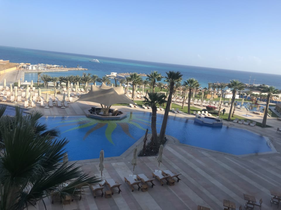 Ausblick Hilton Hurghada Plaza