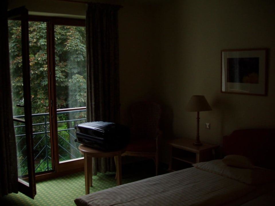 Zimmeransicht 1. Stock Hotel Grosse Klus