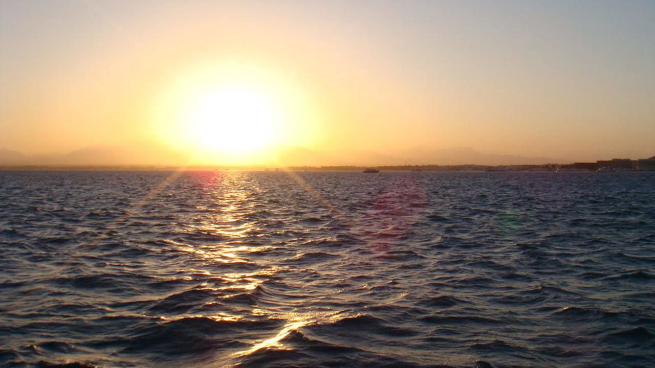 Sonnenuntergang Pickalbatros Palace Resort