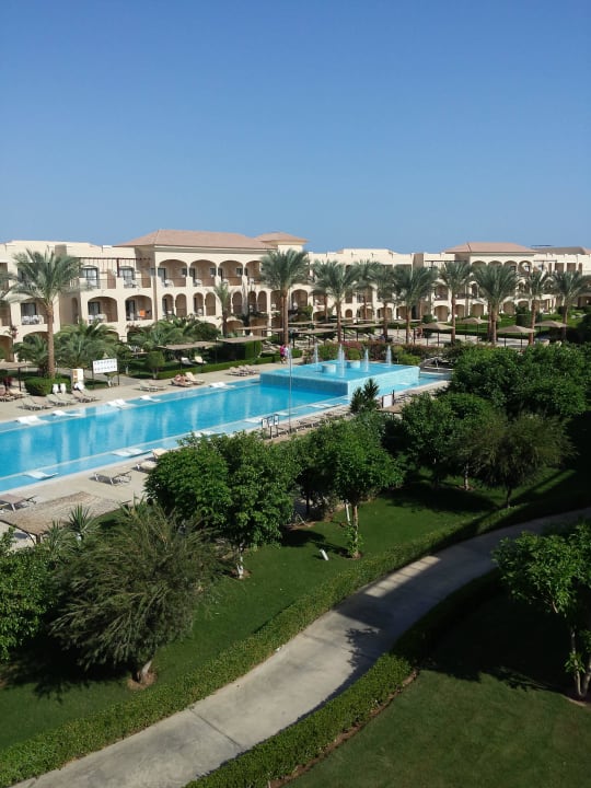 Aus unserem Zimmer JAZ Aquamarine Resort