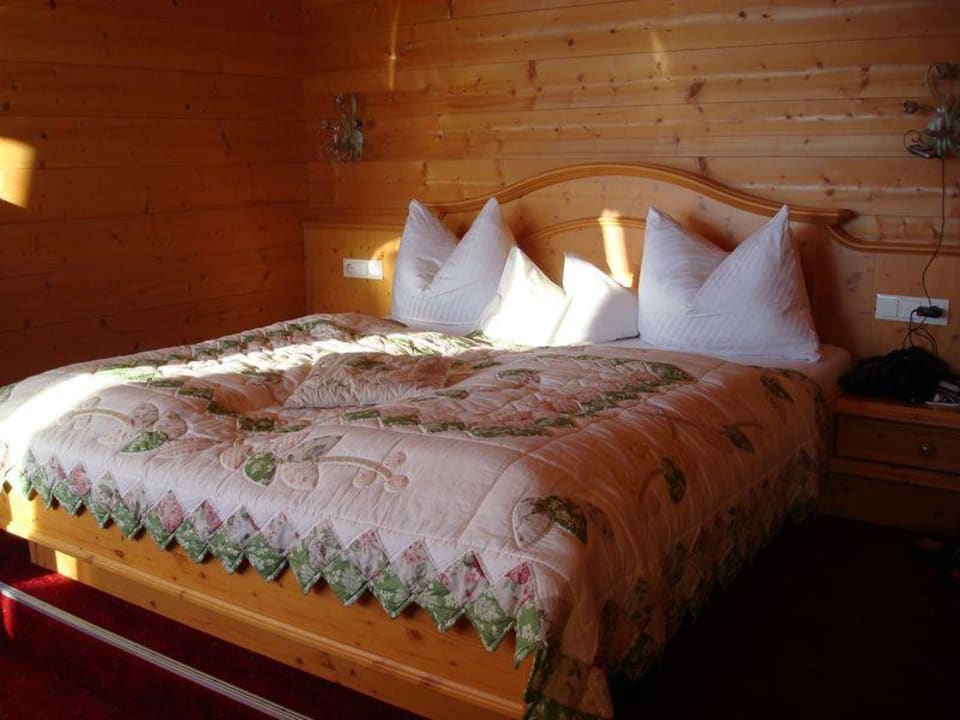 Schlafbereich Suite 308 Frieden DAS Alpine Panorama  Hotel