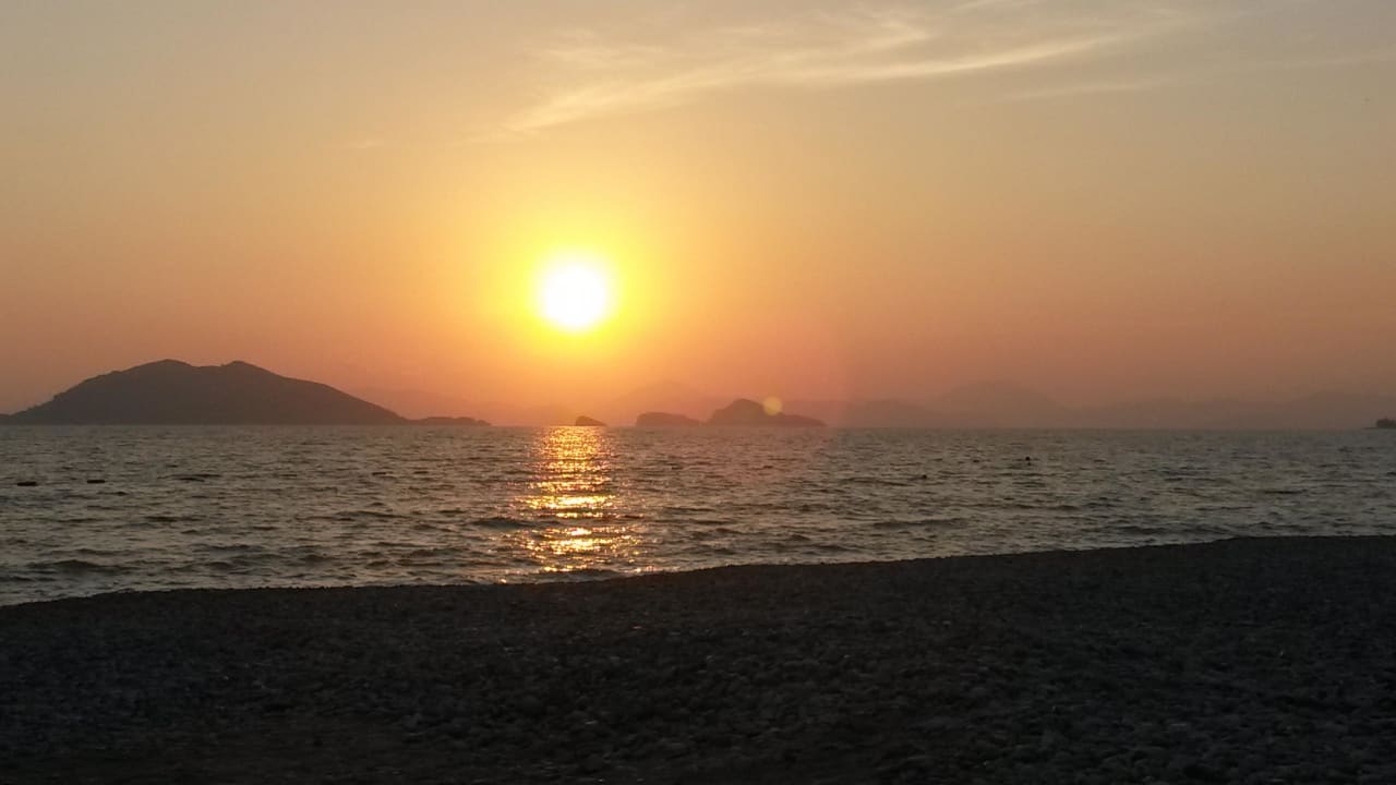 Sonnenuntergang  Jiva Beach Resort