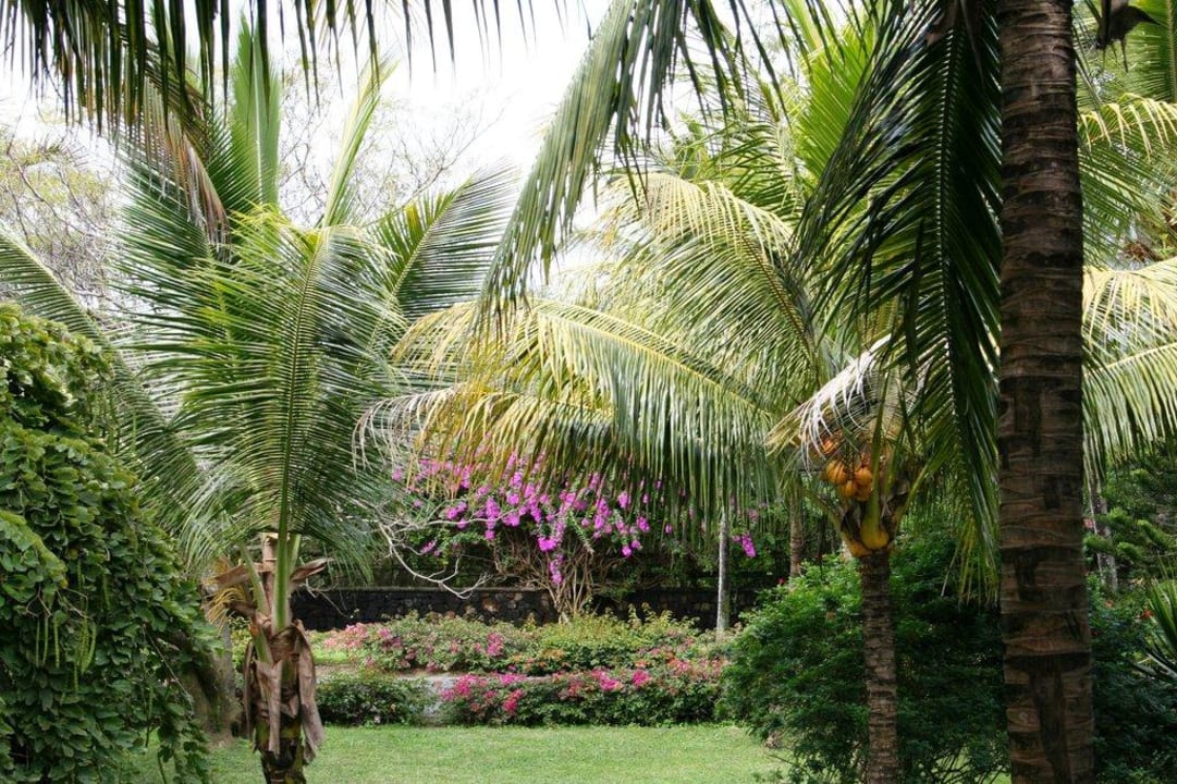 Blick aus dem Treppenhaus vorm Zimmer Victoria Beachcomber Resort & Spa