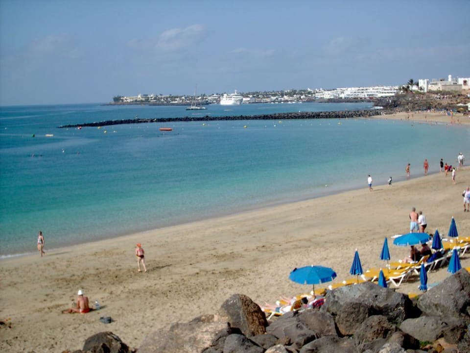 Strand nächst zur Promenade Dreams Lanzarote Playa Dorada Resort & Spa