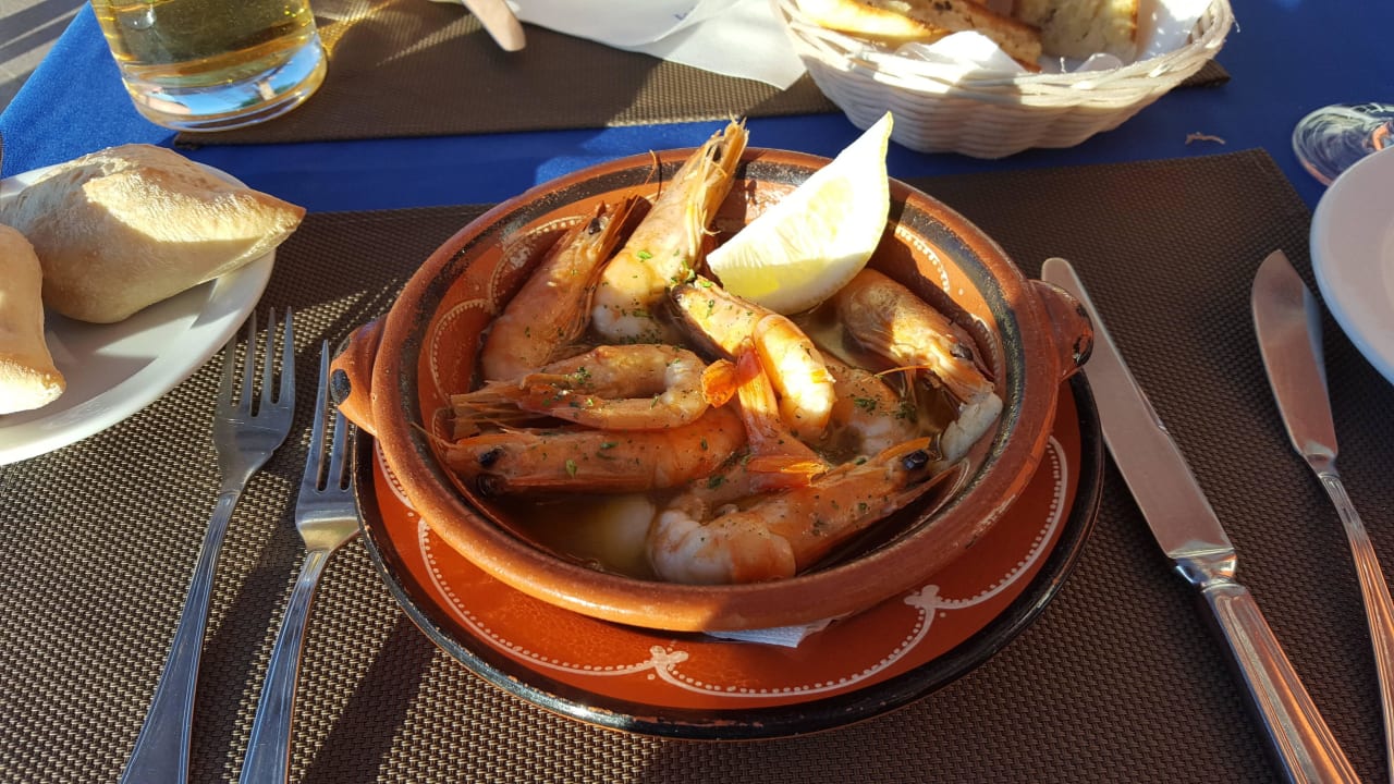 Vorspeise Garnelen Colina da Lapa & Villas