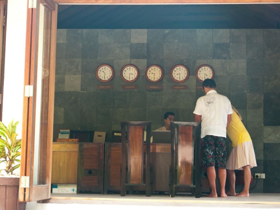 Rezeption Kuredu Island Resort & Spa