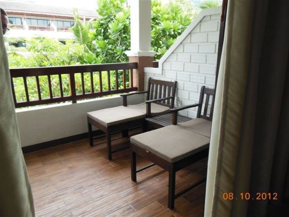 Möblierter Balkon Sunprime Kamala Beach