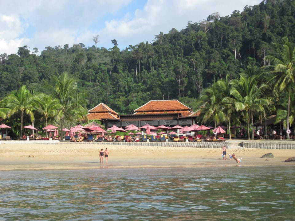 Hotelanlage vom Wasser aus Khaolak Laguna Resort