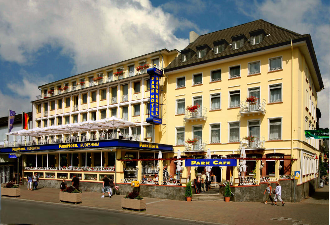 Frontbild,  Aussenansicht Parkhotel Rüdesheim