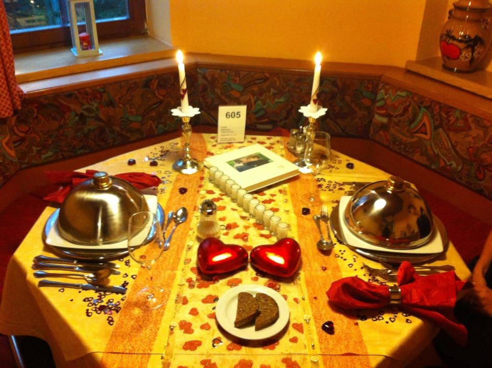 Unser Tisch .. Traumhaft  Schlössl Hotel Kindl