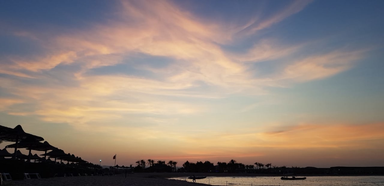 Ausblick Malikia Resort Abu Dabbab