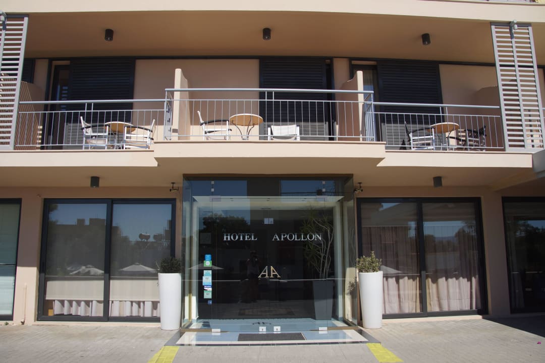 Außenansicht Hotel Apollon