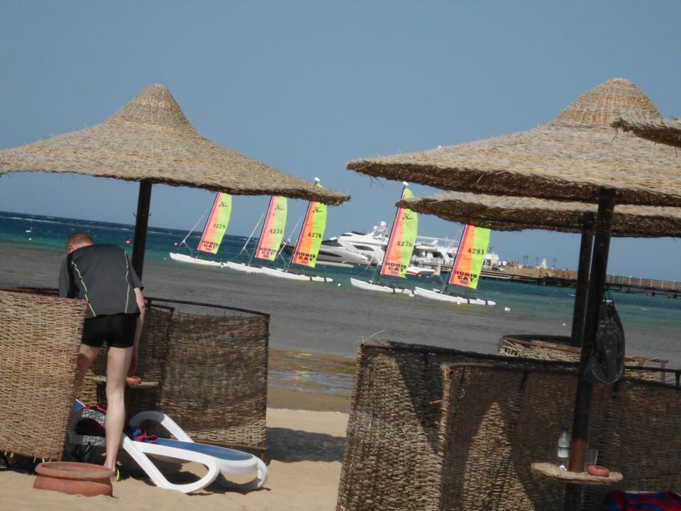 Am Strand  Cleopatra Luxury Resort Makadi Bay
