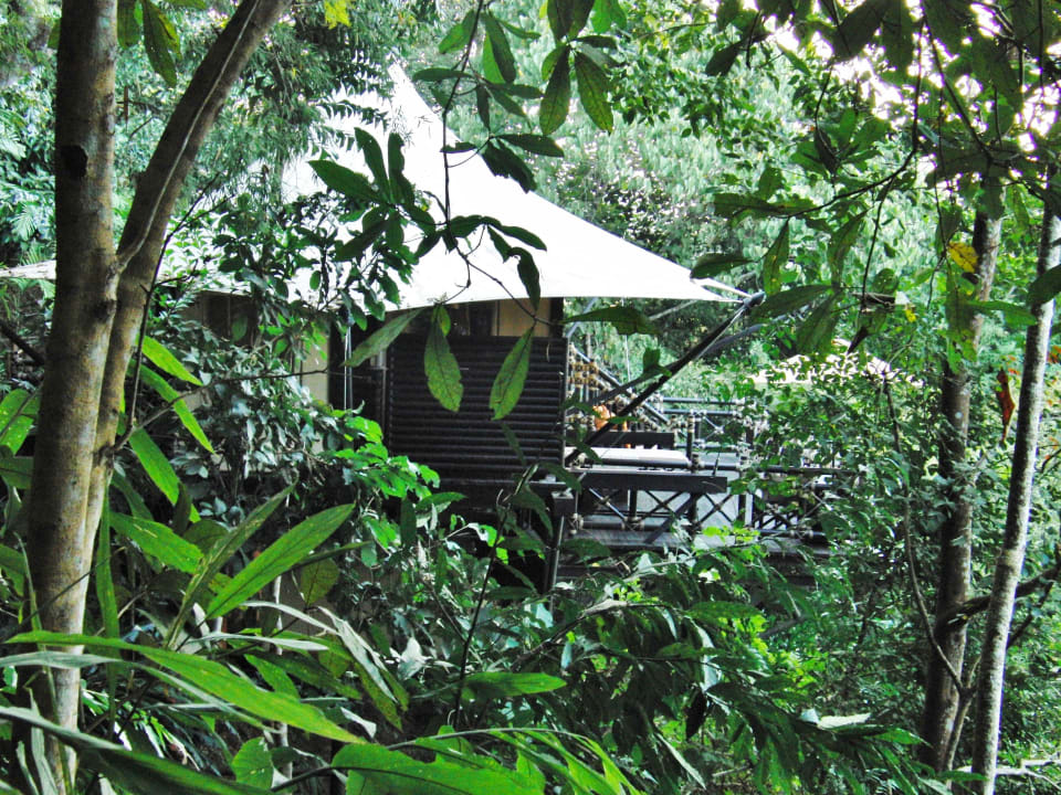 Zelt von außen Four Seasons Tented Camp Golden Triangle