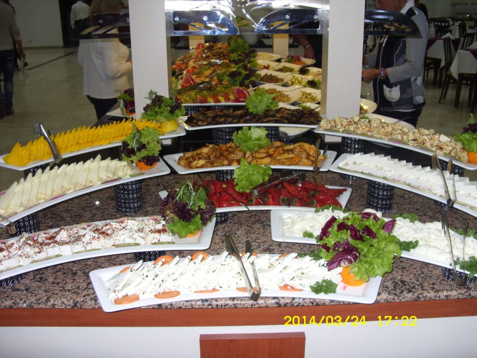 Schafskäse sehr vielfälltig Grand Seker Hotel