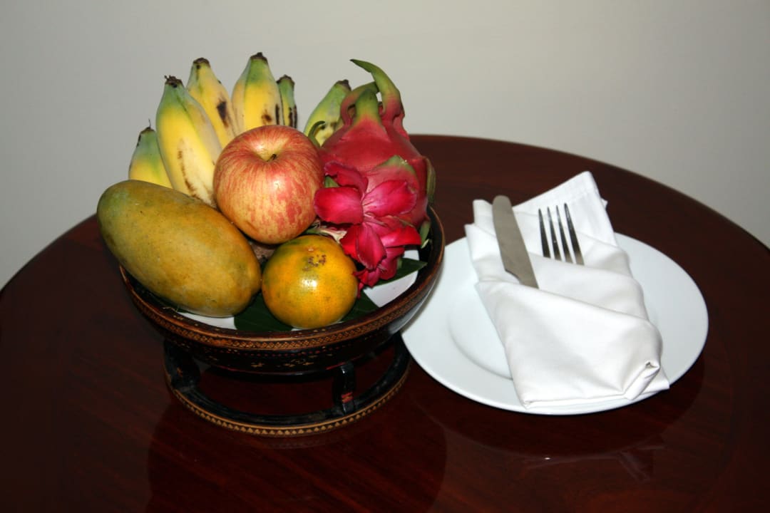 Obstkorb im Zimmer Khemara Angkor Hotel & Spa
