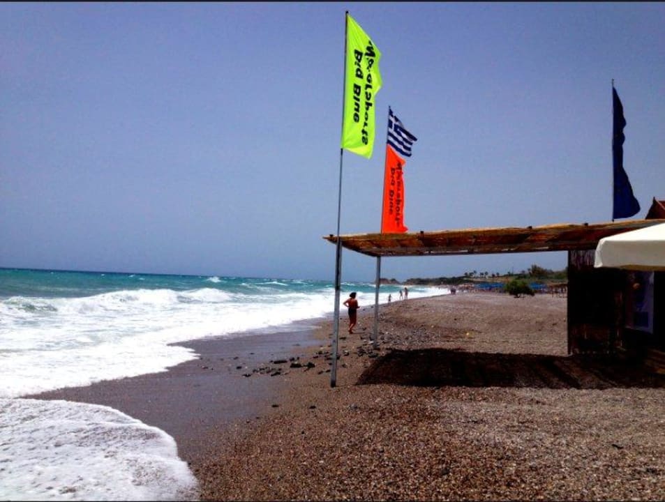 An einem windigen Tag  Princess Andriana Resort & Spa