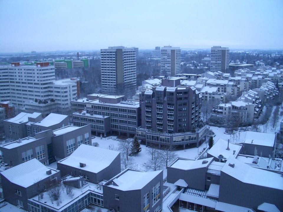 Ausblick 12.Stock Four Points by Sheraton Munich Arabellapark