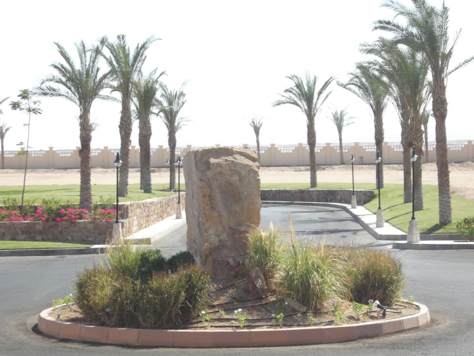 Anlage vor dem Hoteleingang Stella Garden Resort & Spa, Makadi Bay