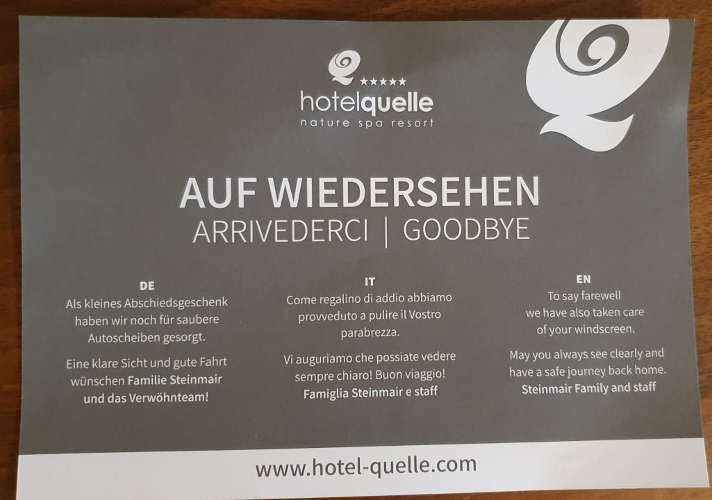 Sonstiges Hotel Quelle Nature Spa Resort