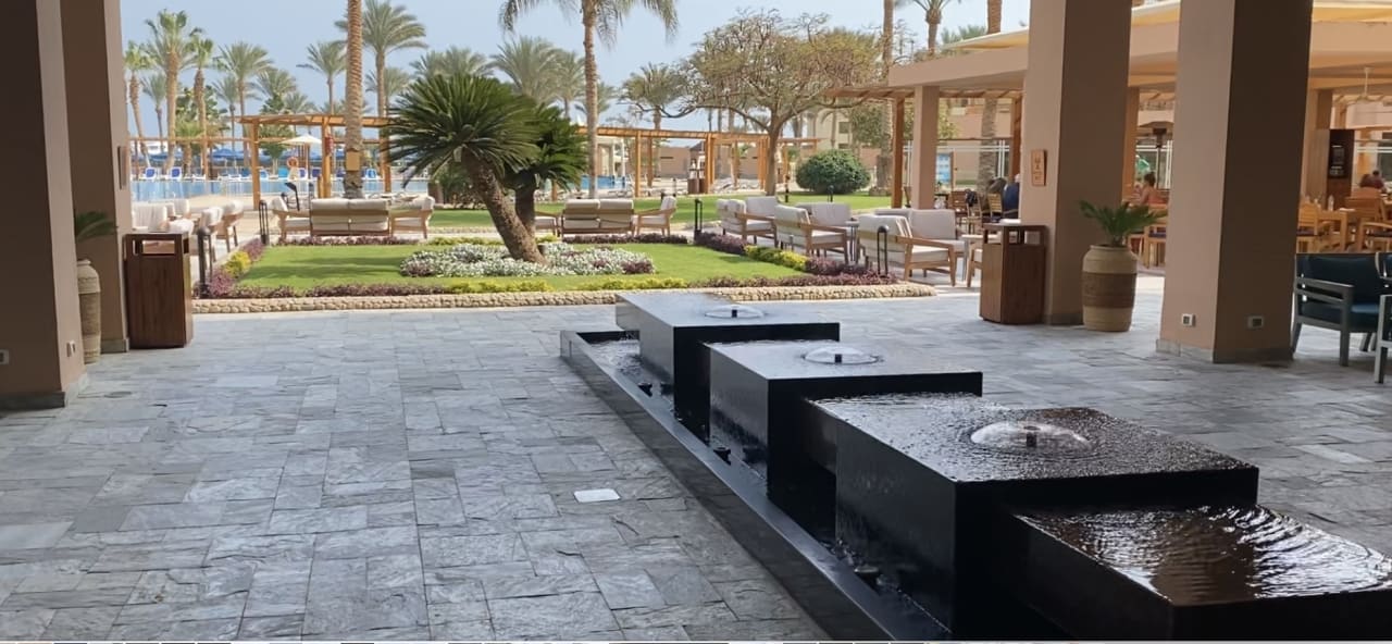 Ausblick Continental Hotel Hurghada