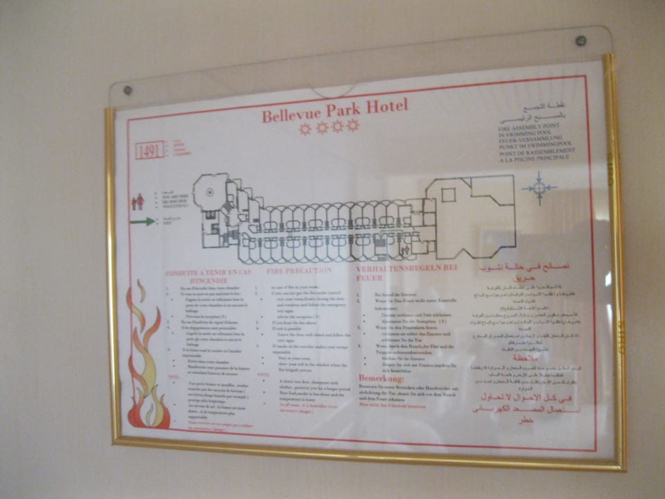 Notfallplan Sentido Bellevue Park