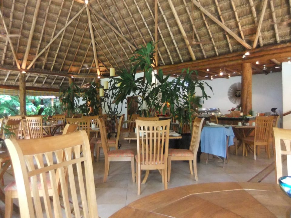 Frühstücksraum von innen Hotel Las Palapas