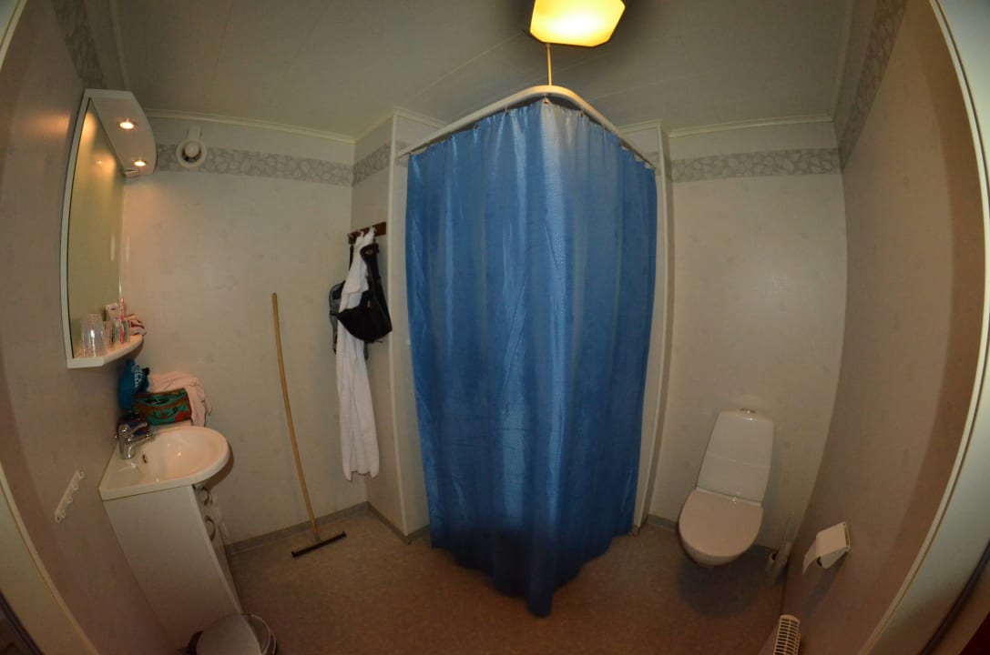Badezimmer + Dusche Hotel Dockstabaren