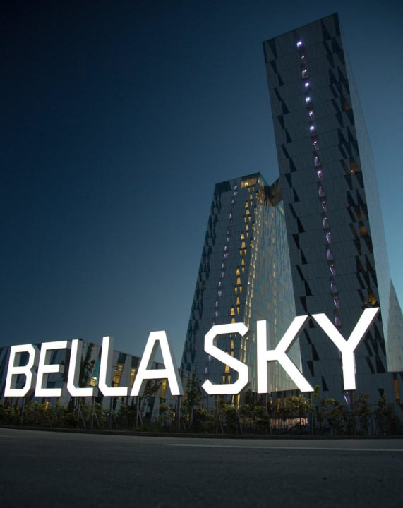 Moderne Architektur, cooles Hotel AC Hotel Bella Sky Copenhagen