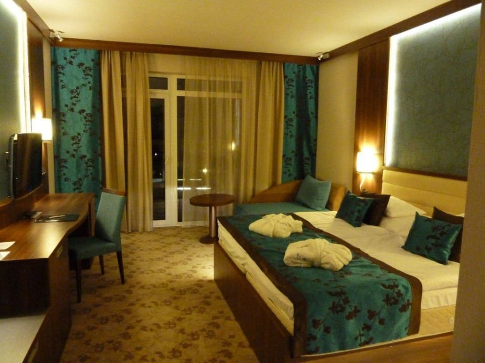 Zimmer 109 in petrol/türkis Hotel Wellamarin