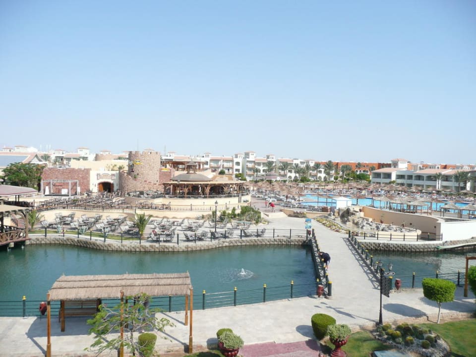 Ausblick aus dem Zimmer Pickalbatros Dana Beach Resort - Hurghada