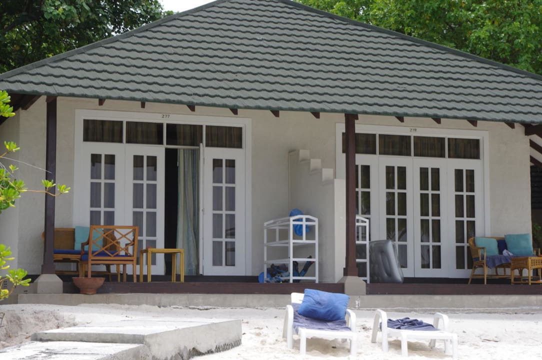 Unser Bungalow Nr. 277 Adaaran Select Meedhupparu Island Resort - Premium All Inclusive