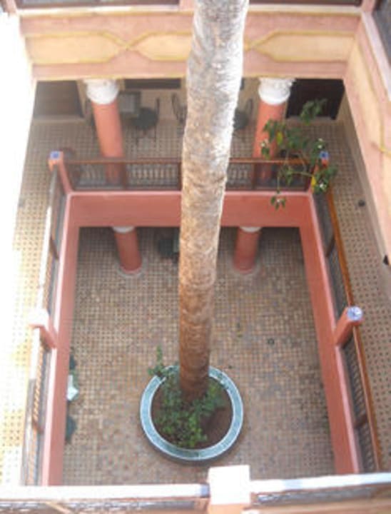 Hotel Cecil inner courtyard Djemaa El Fna Hotel Cecil