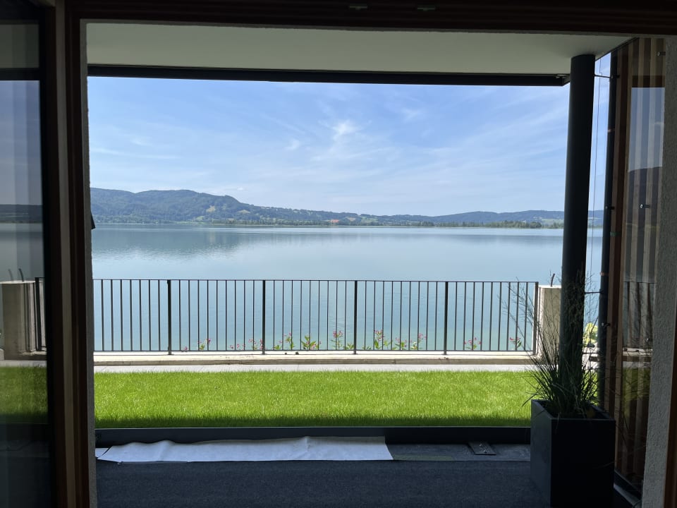 Ausblick Seehaus am Kochelsee