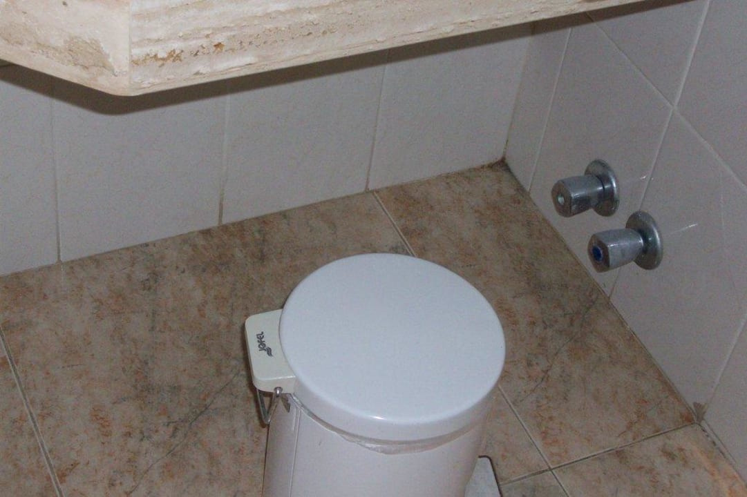 Oben links in der Ecke urgs Hotel Bahia del Sol