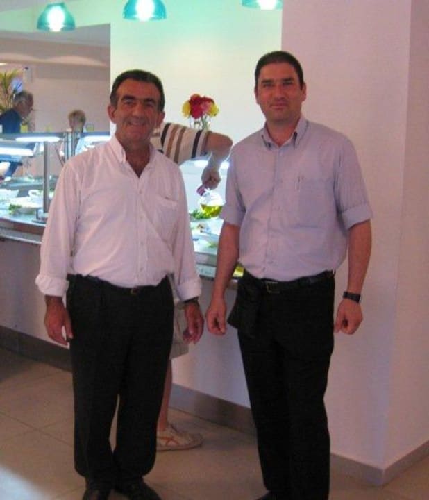 Ioannis und Apostolis! Hotel Lagomandra Beach