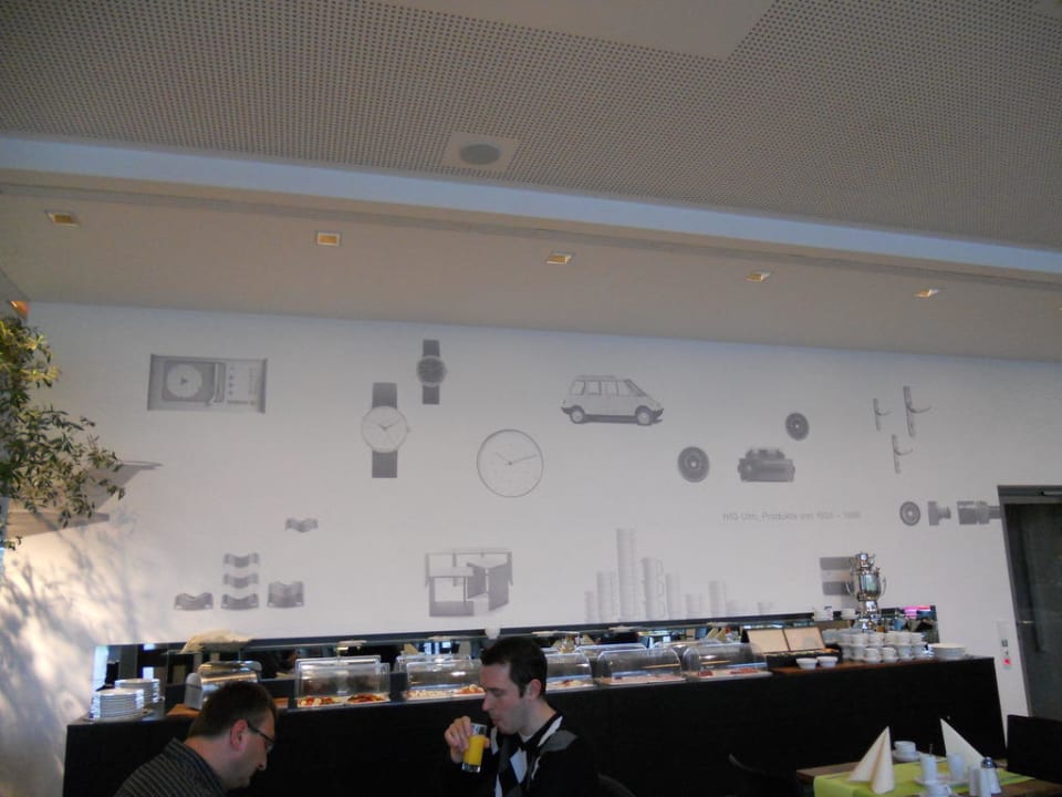 Der Frühstücksbereich LAGO hotel & restaurant am see