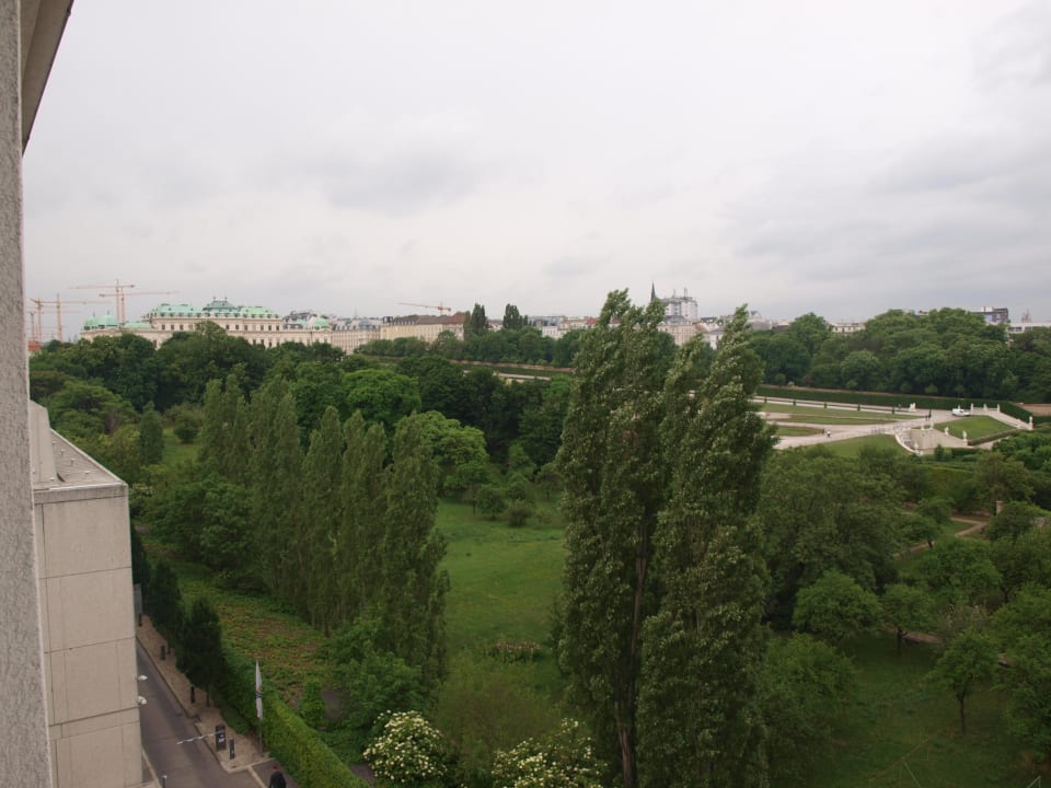 Ausblick vom Zimmer Lindner Hotel Vienna Am Belvedere, part of JdV by Hyatt