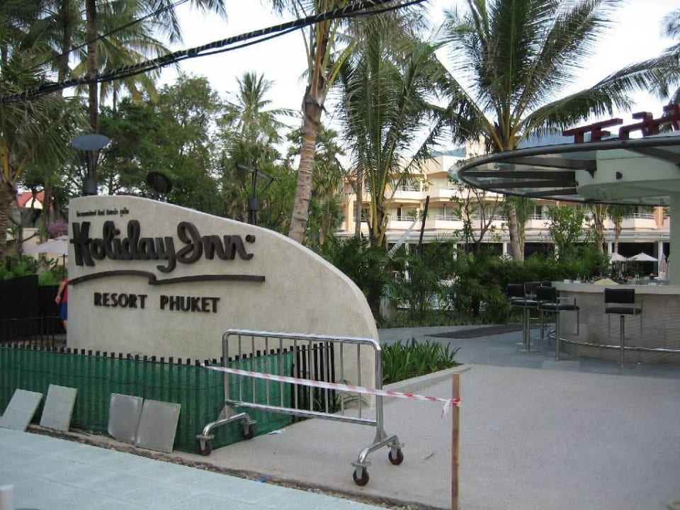 Eingangsbereich Holiday Inn Resort Phuket