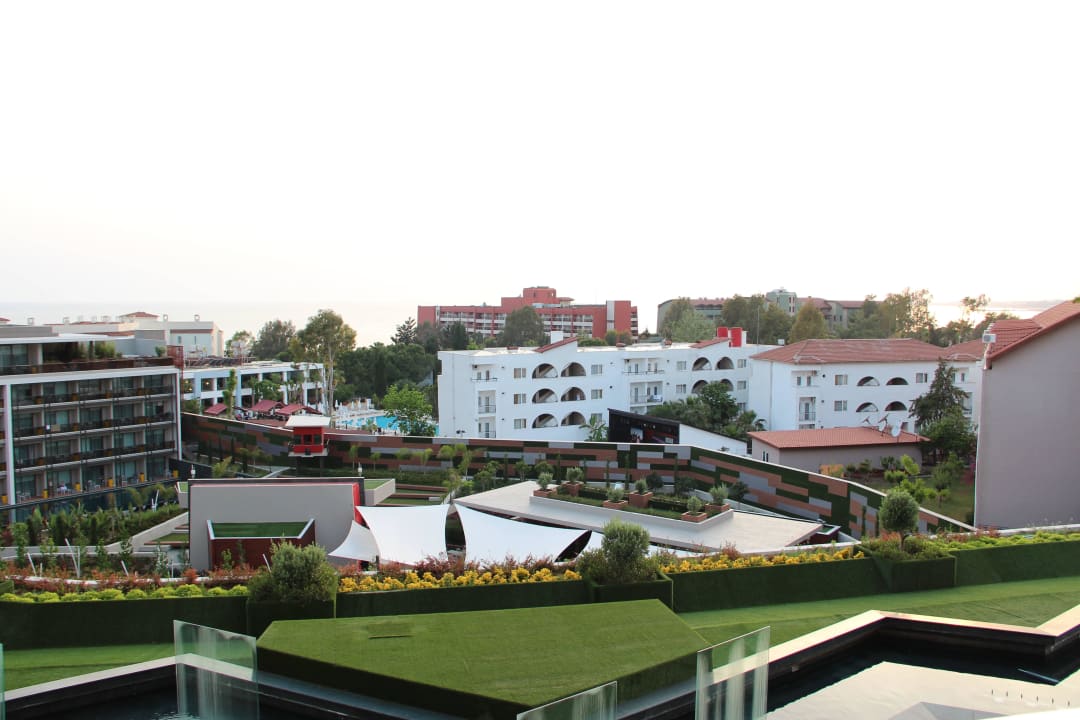 Ausblick vom Balkon The Sense Deluxe Hotel