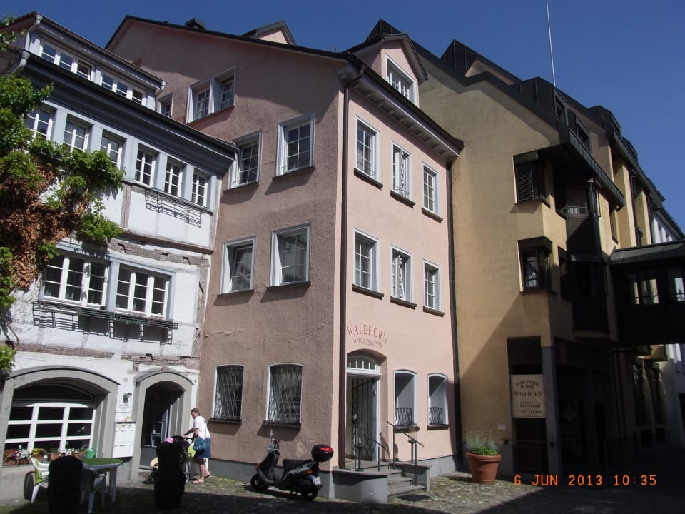 Appartements hinter dem Haupthaus Hotel Waldhorn