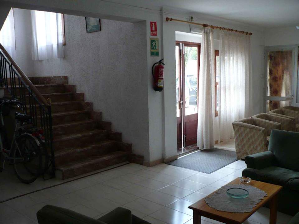 Treppenaufgang Hostel Los Alamos