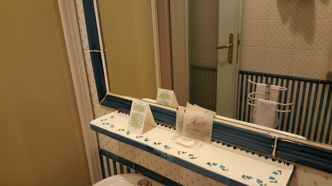 Badezimmer Hotel Astor