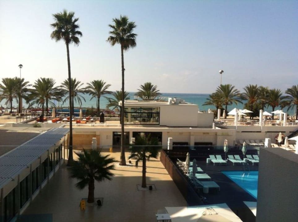 Blick von unserem Zimmer Iberostar Waves Bahia de Palma